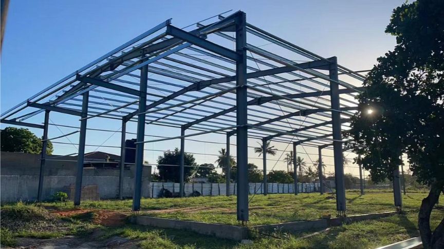 Zambian Site Prefab Steel Structure